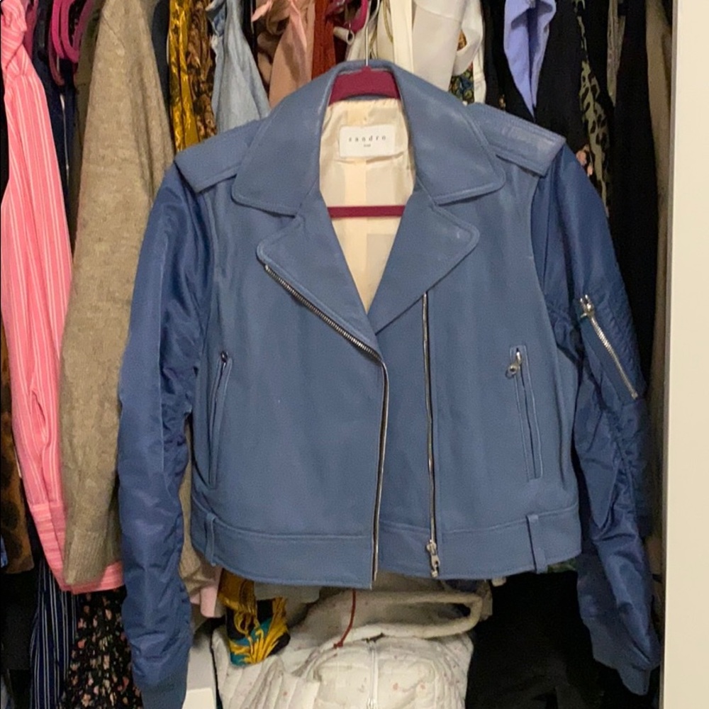 Never Worn Sandro Leather Jacket - image 1